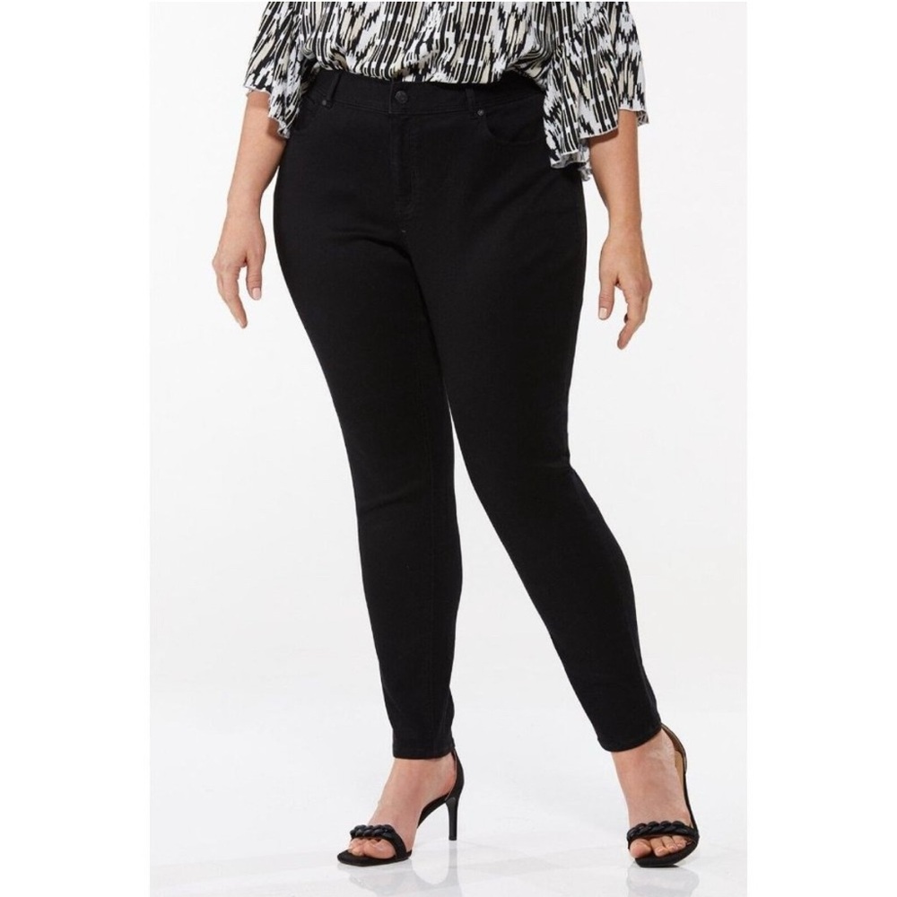 CATO EST. 1946 J/M Sportswear Mid-Rise Black Jeans